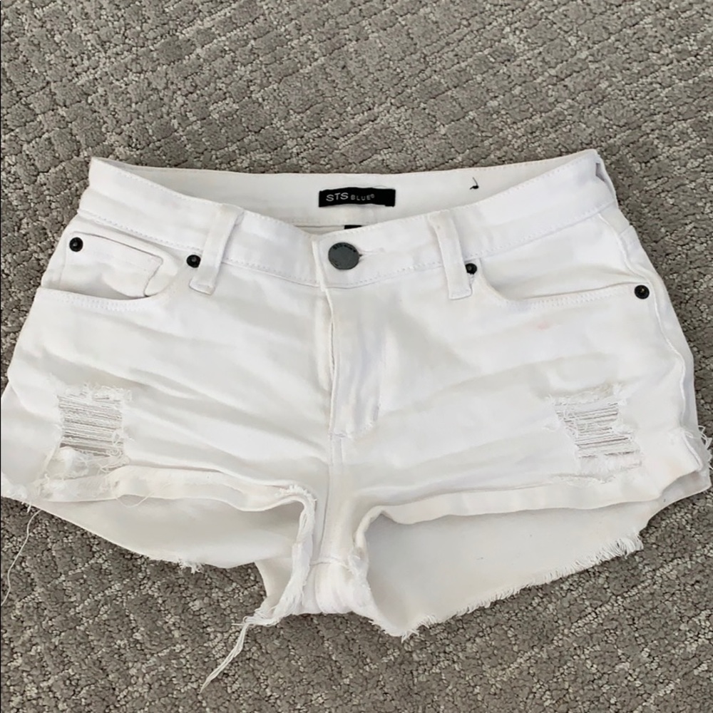 White shorts